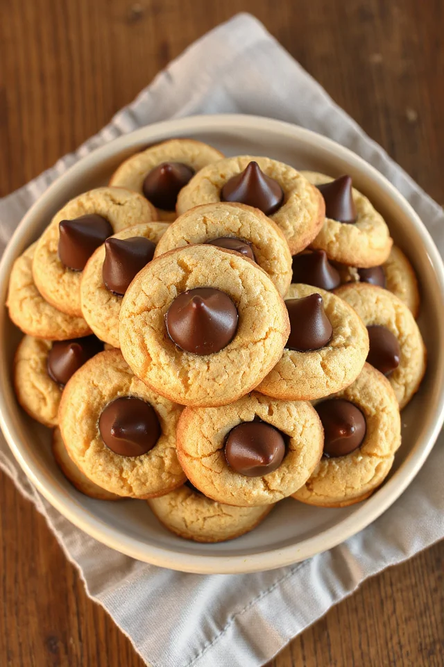 The Perfect Peanut Butter Blossoms Recipe