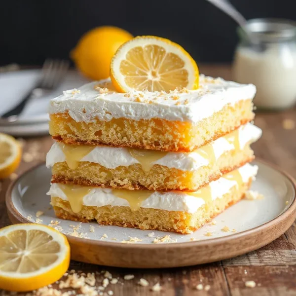 No Bake Lemon Icebox Cake Recipe