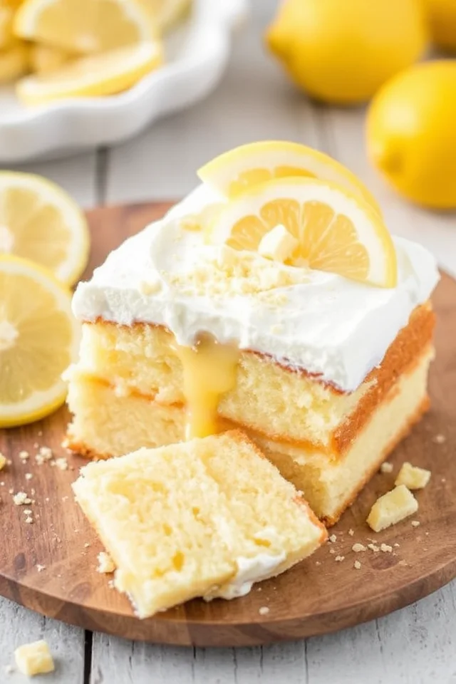 No Bake Lemon Icebox Cake Recipe