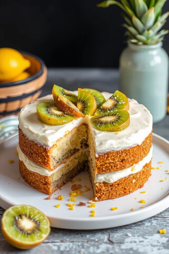 No Bake Tropical Icebox Cake Recipe