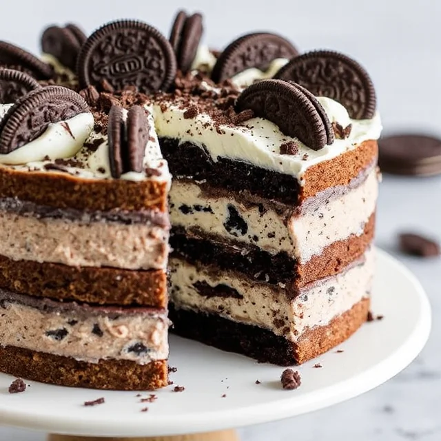 No Bake Oreo Ice Cream Cake Recipe No Bake Oreo Ice Cream Cake Recipe