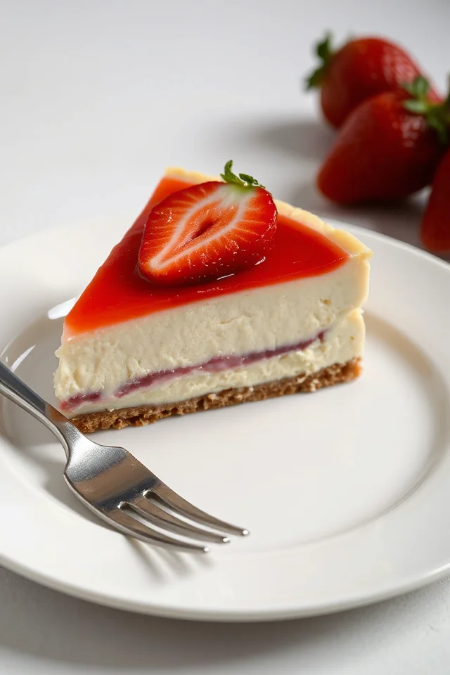 Amazing Strawberry Cheesecake Recipe