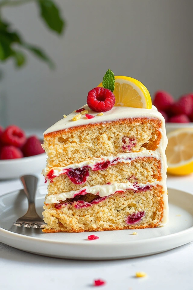 Amazing Raspberry Lemon Cake Recipe