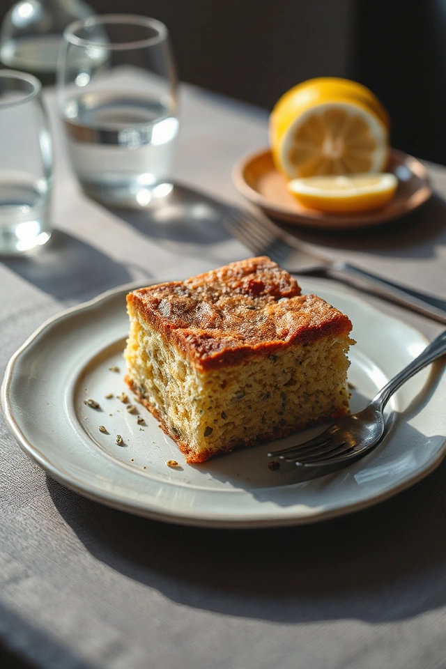 Lemon Poppy Seed Cake Recipe