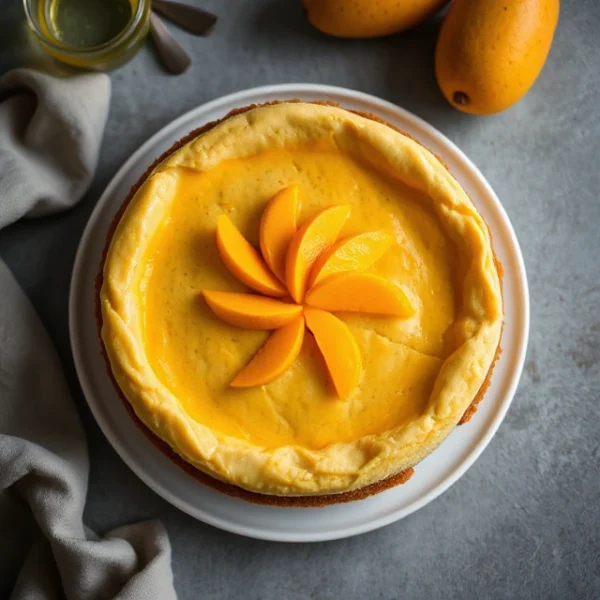 Delicious No Bake Mango Cheesecake Recipe