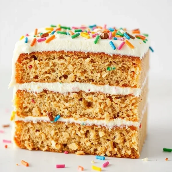 No Bake Funfetti Cake Recipe