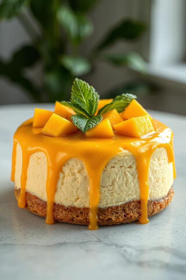 Delicious Mango Cheesecake Recipe