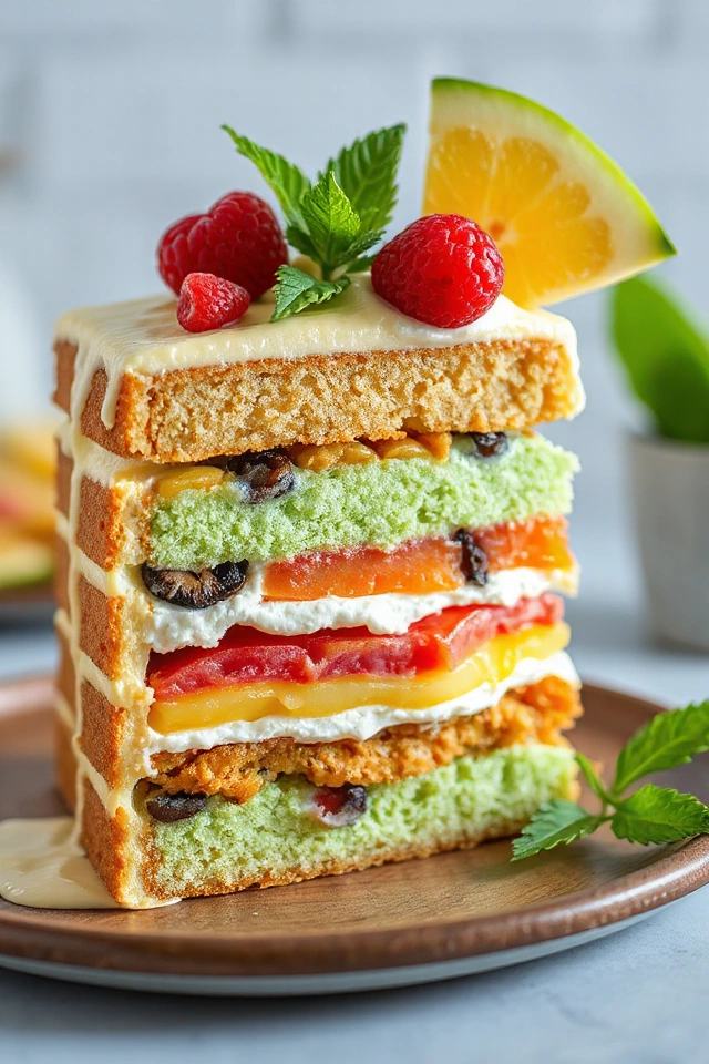 No Bake Tropical Icebox Cake Recipe