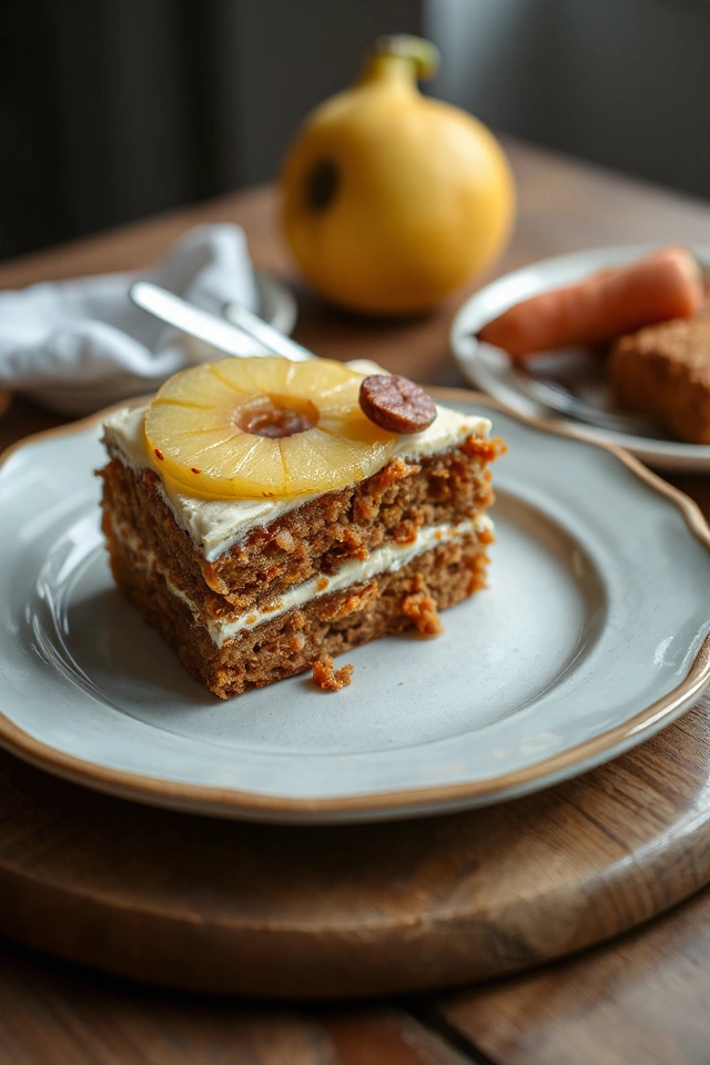 Carrot Cake with Pineapple Recipe