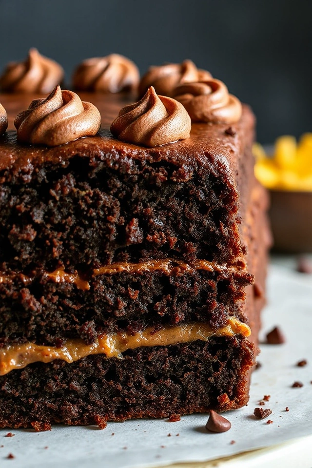 Chocolate Zucchini Cake Recipe