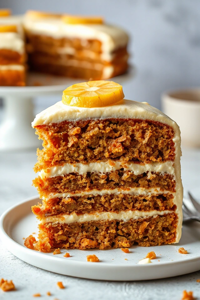 Carrot Cake with Pineapple Recipe