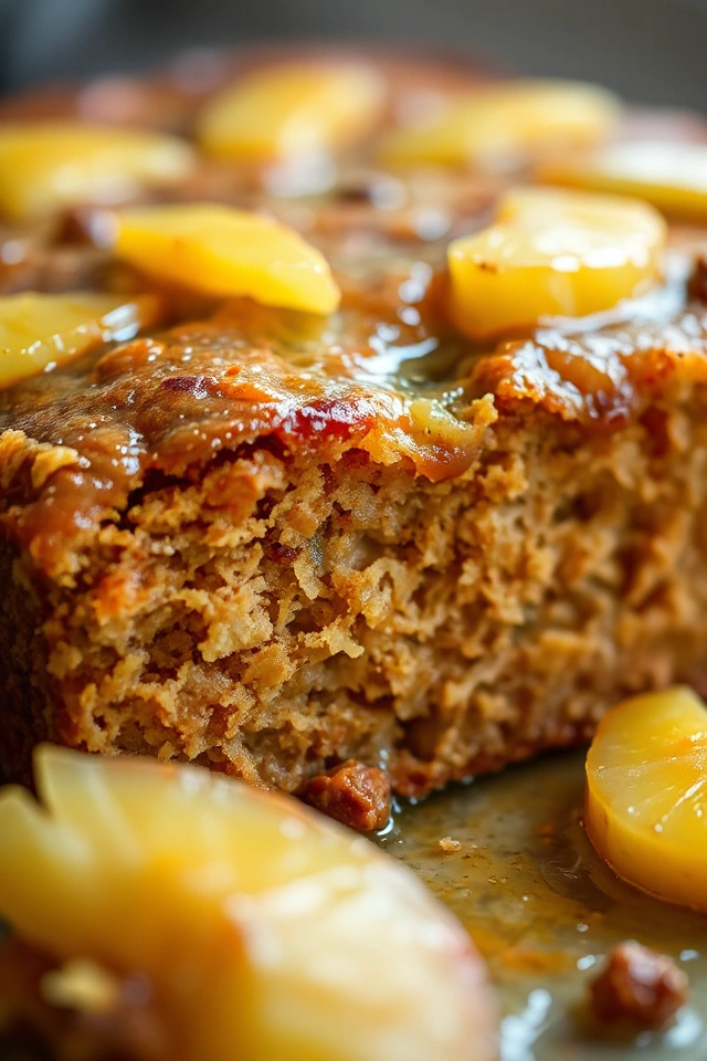 Rum Soaked Pineapple Cake Recipe