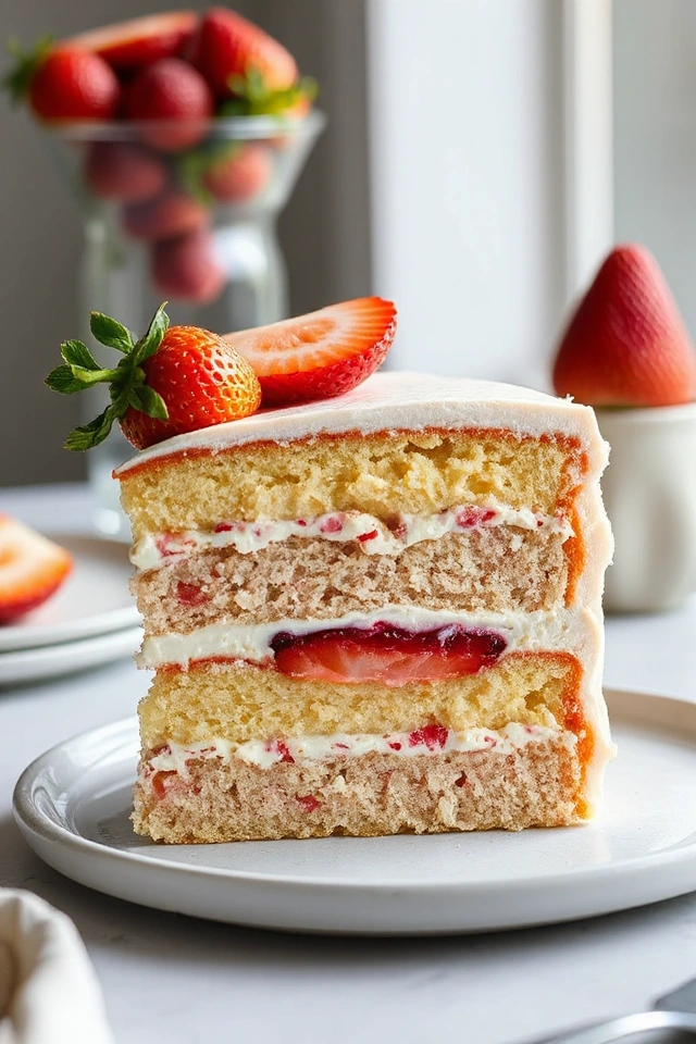 Strawberry Daiquiri Cake Recipe