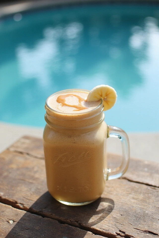 Peanut Butter Banana Smoothie Recipe