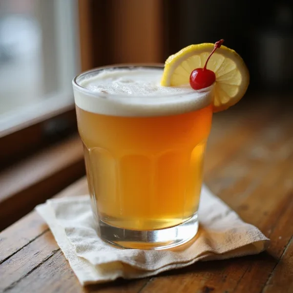 Whiskey Sour Cocktail Recipe
