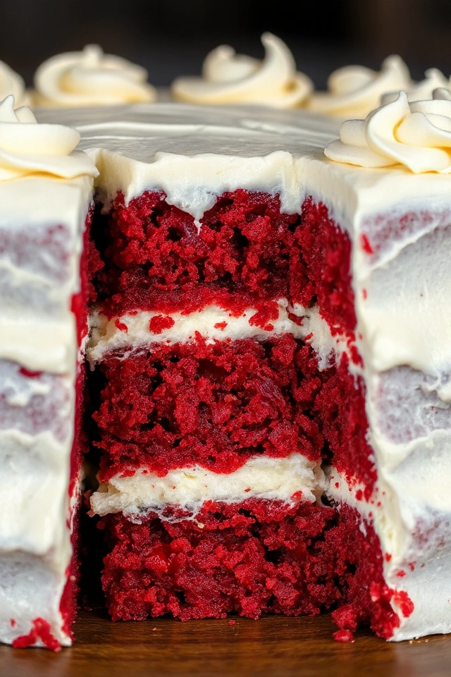 Red Velvet Cake with Cream Cheese Frosting Recipe Red Velvet Cake with Cream Cheese Frosting Recipe