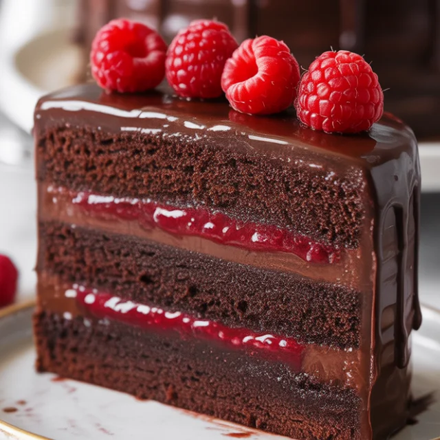 Chocolate Raspberry Layer Cake Recipe Chocolate Raspberry Layer Cake Recipe