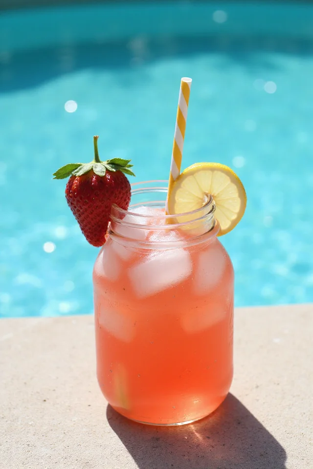 Strawberry Lemonade Drink Recipe
