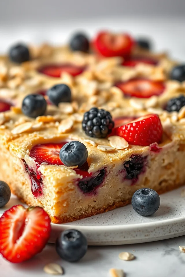 Almond Berry Sheet Cake Recipe