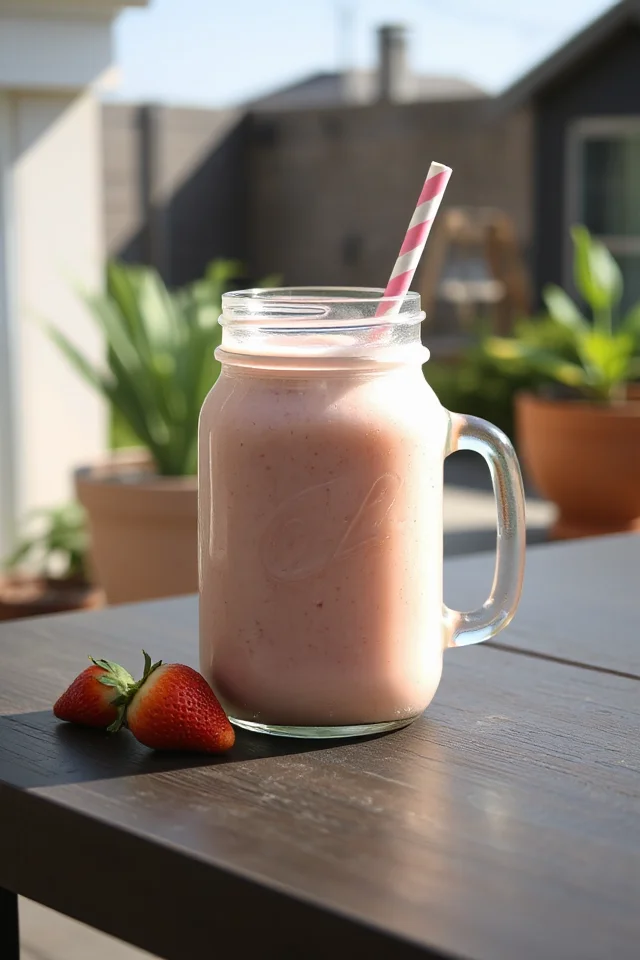 Strawberry Banana Smoothie Recipe