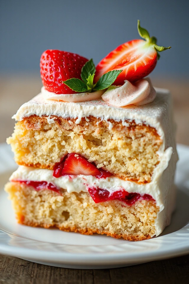 Strawberry Daiquiri Cake Recipe