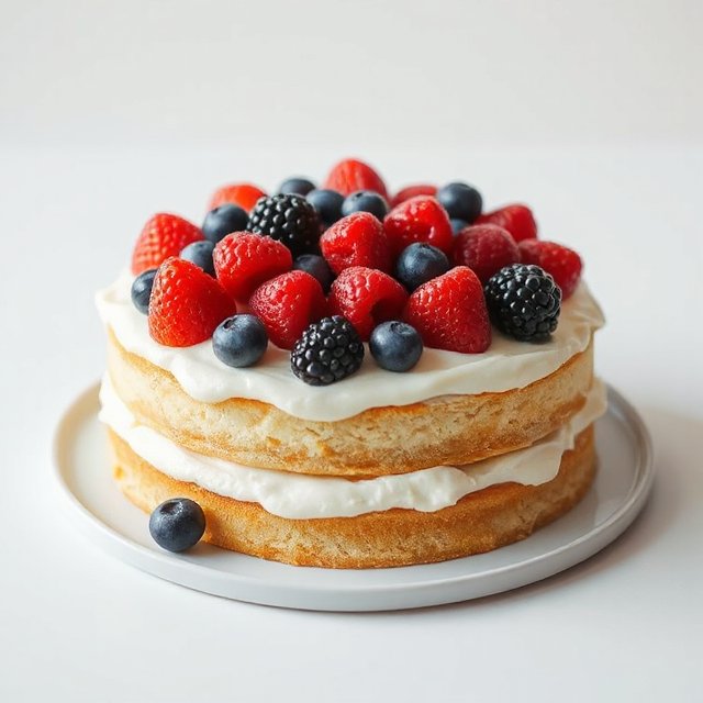 Tres Leches Cake with Berries Recipe Tres Leches Cake with Berries Recipe