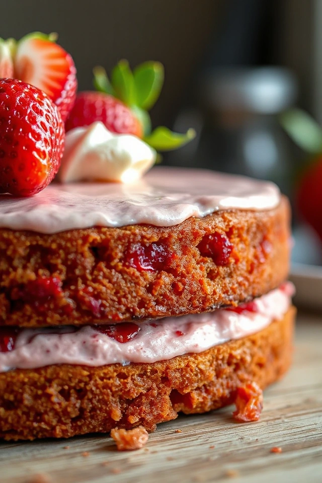 Strawberry Daiquiri Cake Recipe