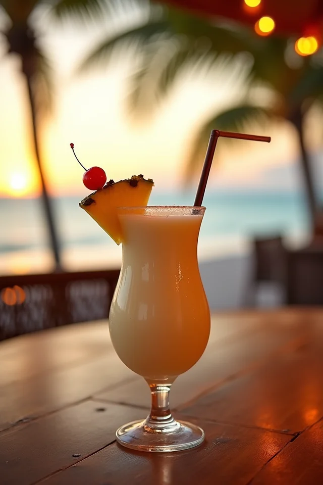 Piña Colada Cocktail Recipe